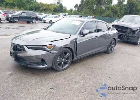 2023 Acura Integra A-Spec Technology из США, поврежденный, VIN 19UDE4G71PA013004